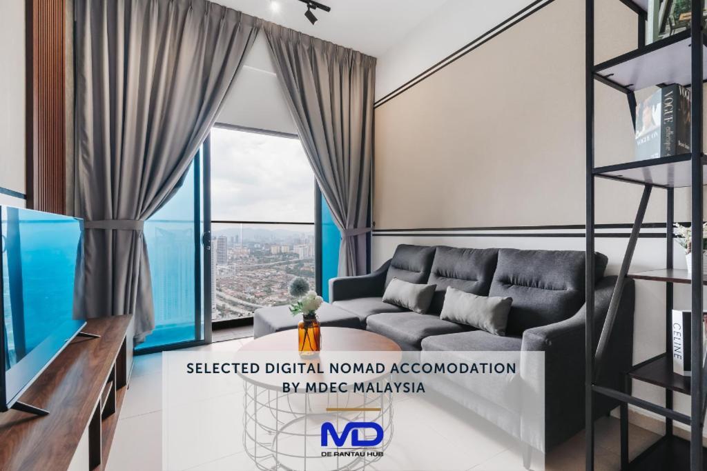 Nowhere 2Br & 2Bath Apartment With Balcony @ Reizz Residences Kuala Lumpur Buitenkant foto